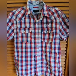 EUC Tommy Hilfiger Kids Button Down Shirt Size 7